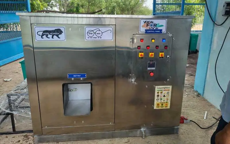 Organic Food Waste Compost Machine